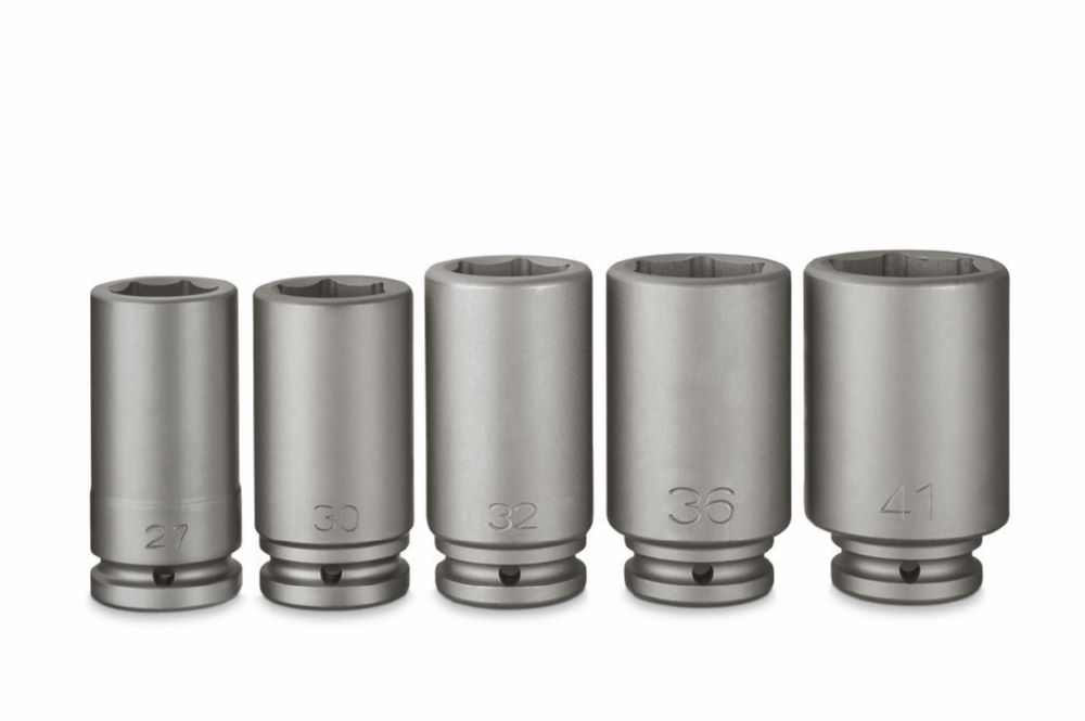 Produktbild Fein Elektrowerkzeuge Kraftstecknuss Set sechskant lang 5 Teile