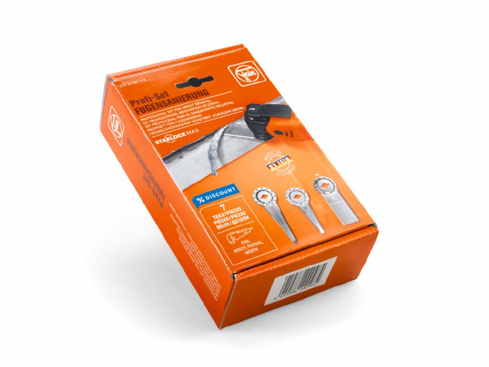 Produktbild Fein Elektowerkzeuge Profi Set StarlockMax Fugensanierung Aufnahme SLM für Multitool bild 3