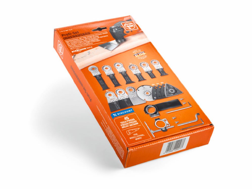 Produktbild Fein Elektowerkzeuge Profi Set StarlockMax Innenausbau Aufnahme SLM für Multitool bild 3