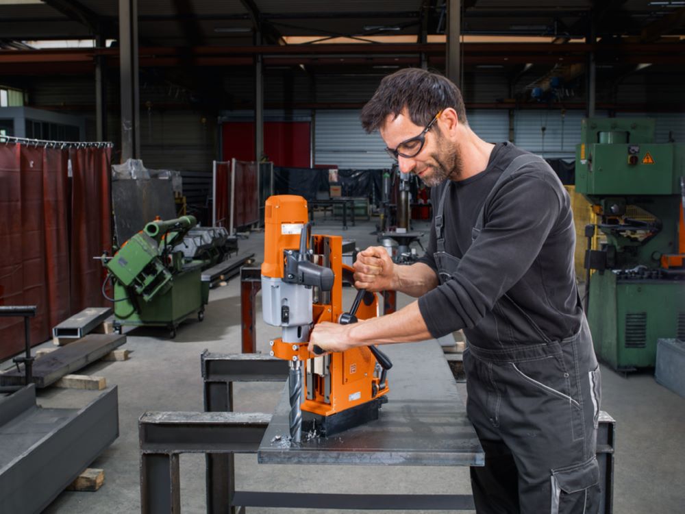 Produktbild Fein Viergang Bohrmaschine bis 32mm BOZ 32 4 M bild 2