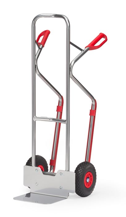 Produktbild FETRA Alu-Stapelkarre A1330P Tragkraft 200 kg PU-Vollmaterial