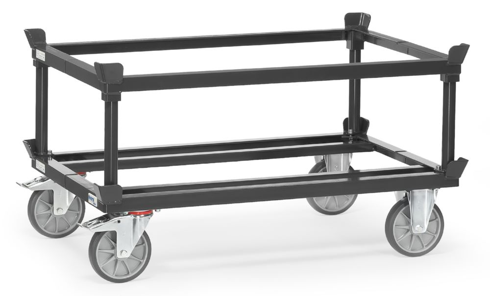 Produktbild Fetra Aufsetzrahmen 22921/7016 für Paletten Fahrgestell 1255 x 1200 m