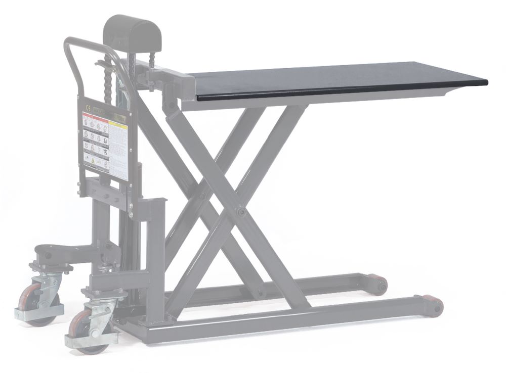 Produktbild Fetra Aufsteck-Plattform Zubehör für Scheren-Hubwagen 6820 und 6821