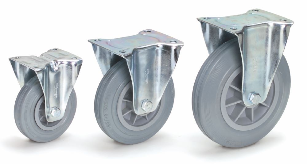 Produktbild Fetra Bockrolle 160 x 40 mm Stahlblech verzinkt