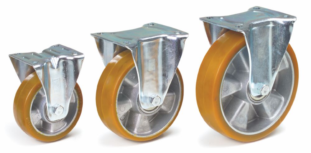 Produktbild Fetra Bockrolle mit Alu-Felgen 200 x 50 mm