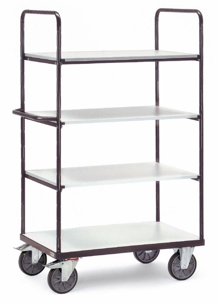 Produktbild Fetra ESD Etagenwagen 9301 mit 4 Etagen 609 x 1800 x 1169 mm