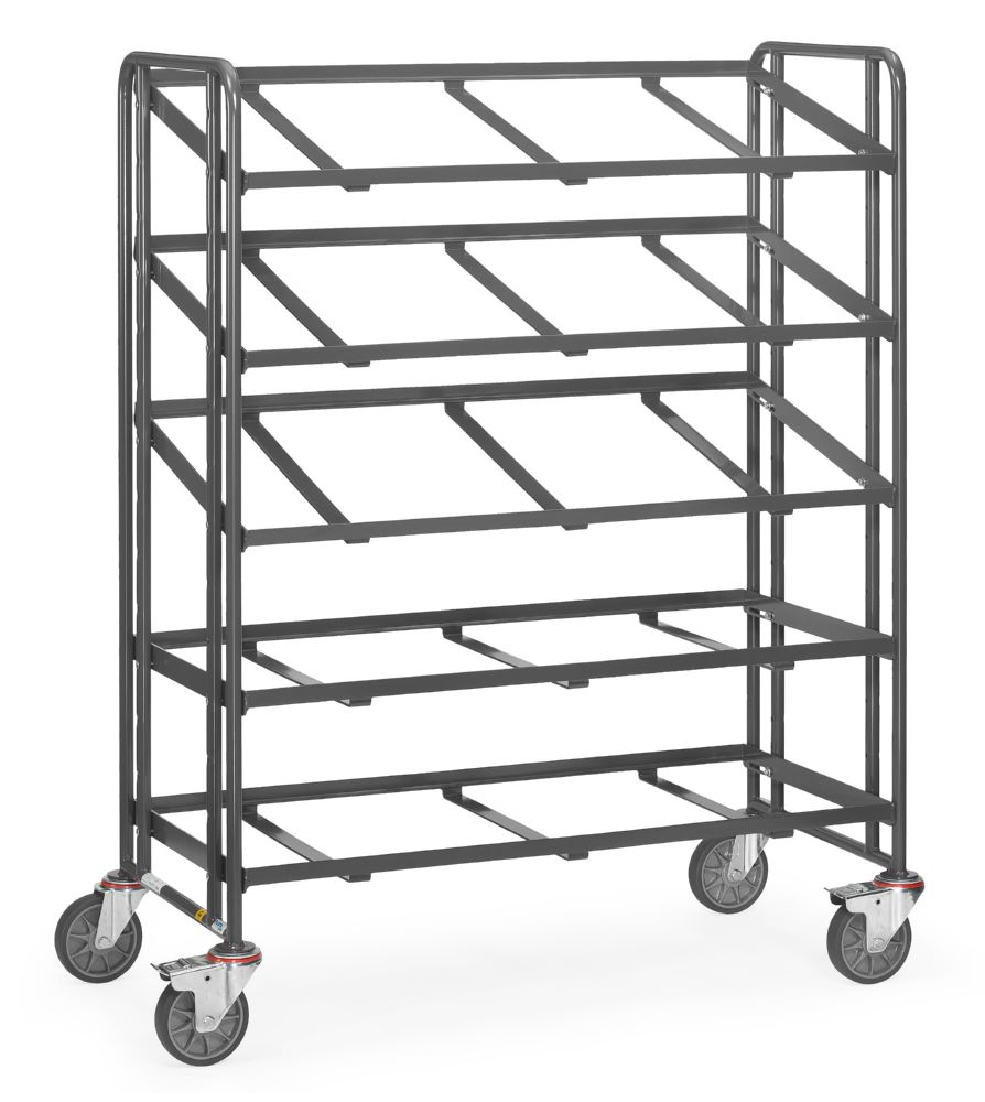 Produktbild Fetra ESD Transportwagen Eurokastenwagen 9383 Rahmen offen