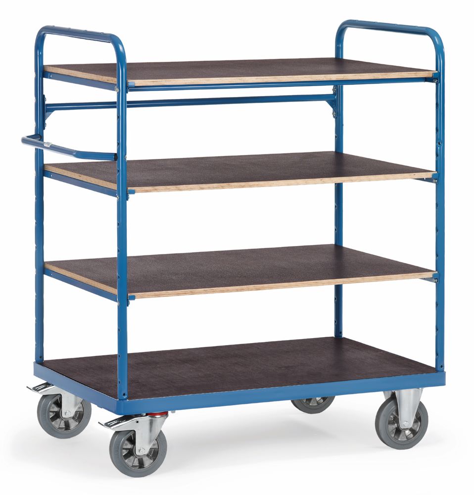 Produktbild Fetra Etagenwagen 18203 Maße 800 x 1583 x 1373 mm Last 1200 kg