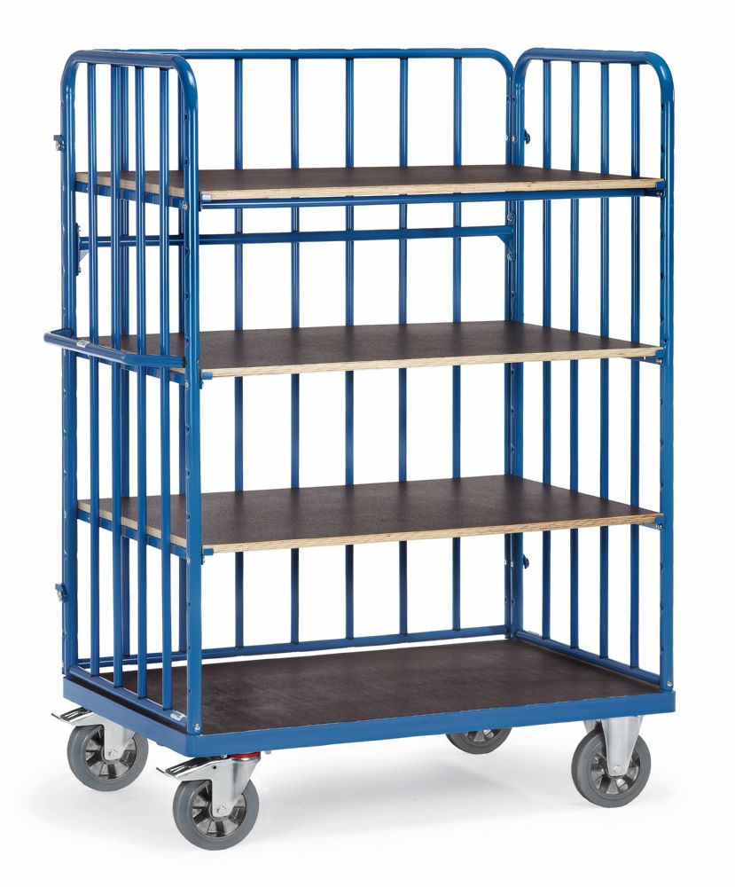 Produktbild Fetra Etagenwagen 18312-1 mit Gitter 724 x 1817 x 1184 mm