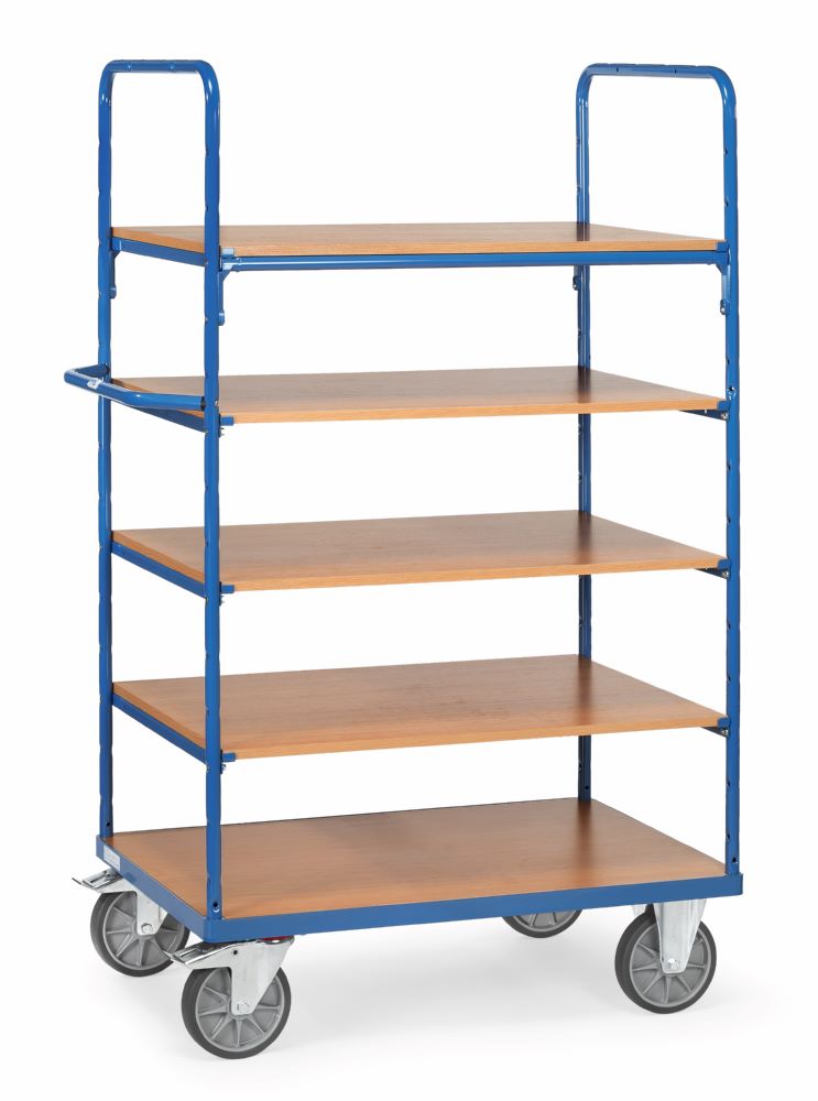 Produktbild Fetra Etagenwagen 8342 5 Etagen 709 x 1800 x 1169 mm