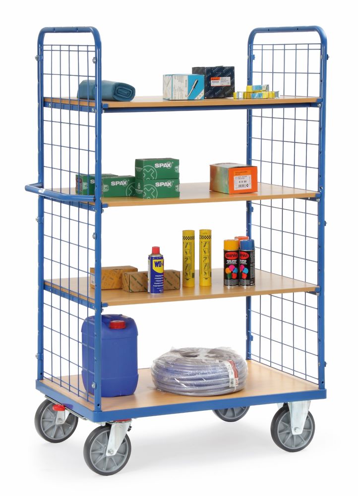 Produktbild Fetra Etagenwagen 8411 Maße 609 x 1800 x 1169 mm RAL5007 bild 2