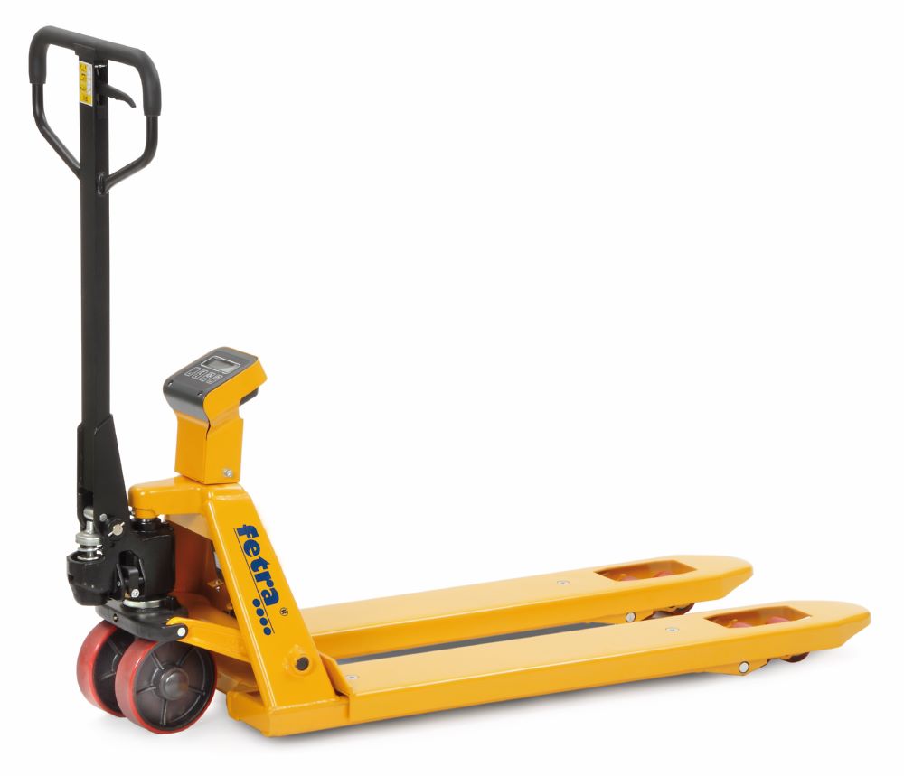 Produktbild Fetra Gabelhubwagen mit Waage Gabellänge 1150 mm 2122 - 2 Tonnen