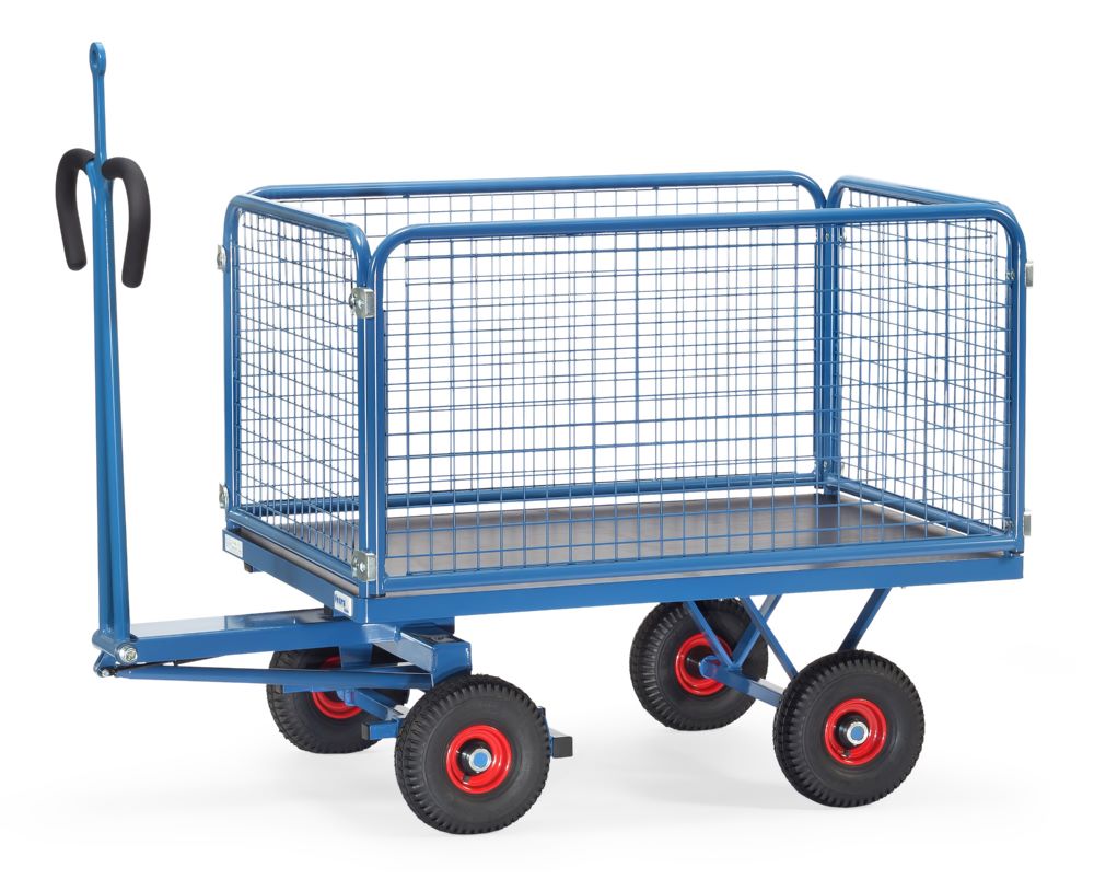 Produktbild Fetra Handpritschenwagen 6433LZ Gesamtlänge 1550 mm mit Zugöse