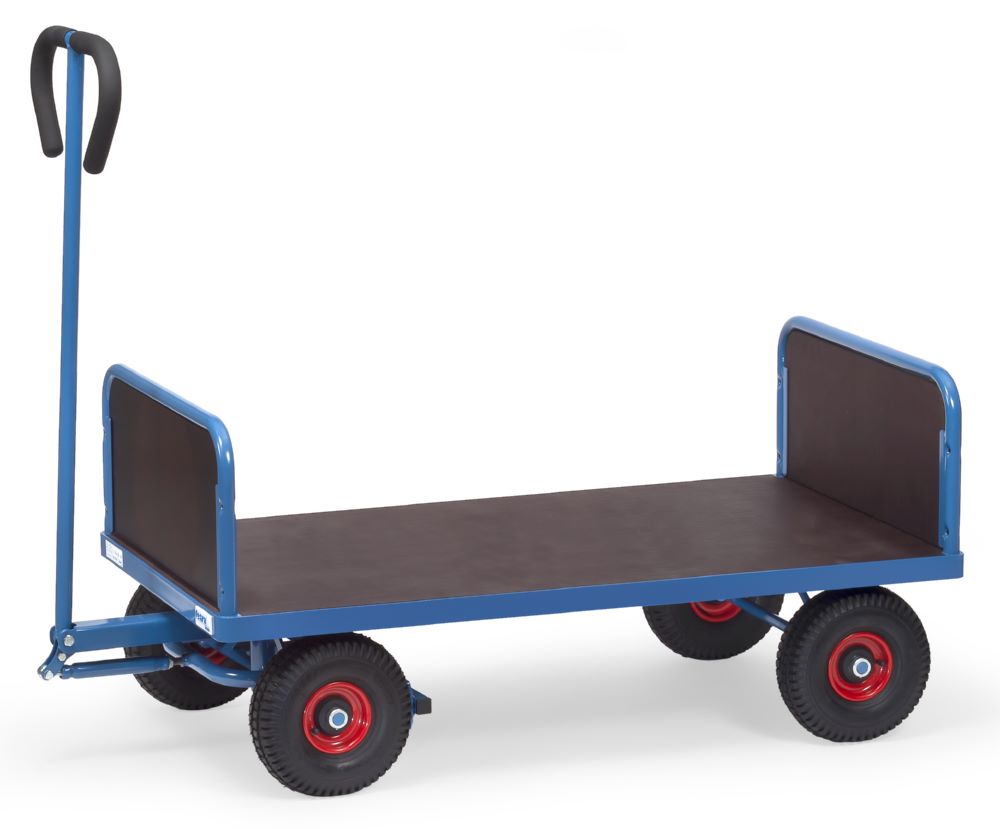Produktbild Fetra Handwagen 4021 Gesamtlänge 1272 mm mit 2 Stirnwänden 300 mm hoch