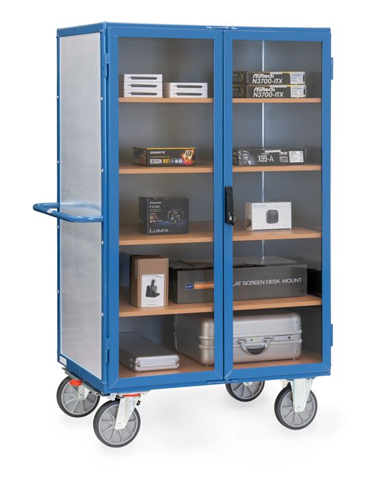 Produktbild FETRA Kastenwagen 5792 mit Stahlblechwänden B 745 x H 1792 x L 1170 mm bild 3