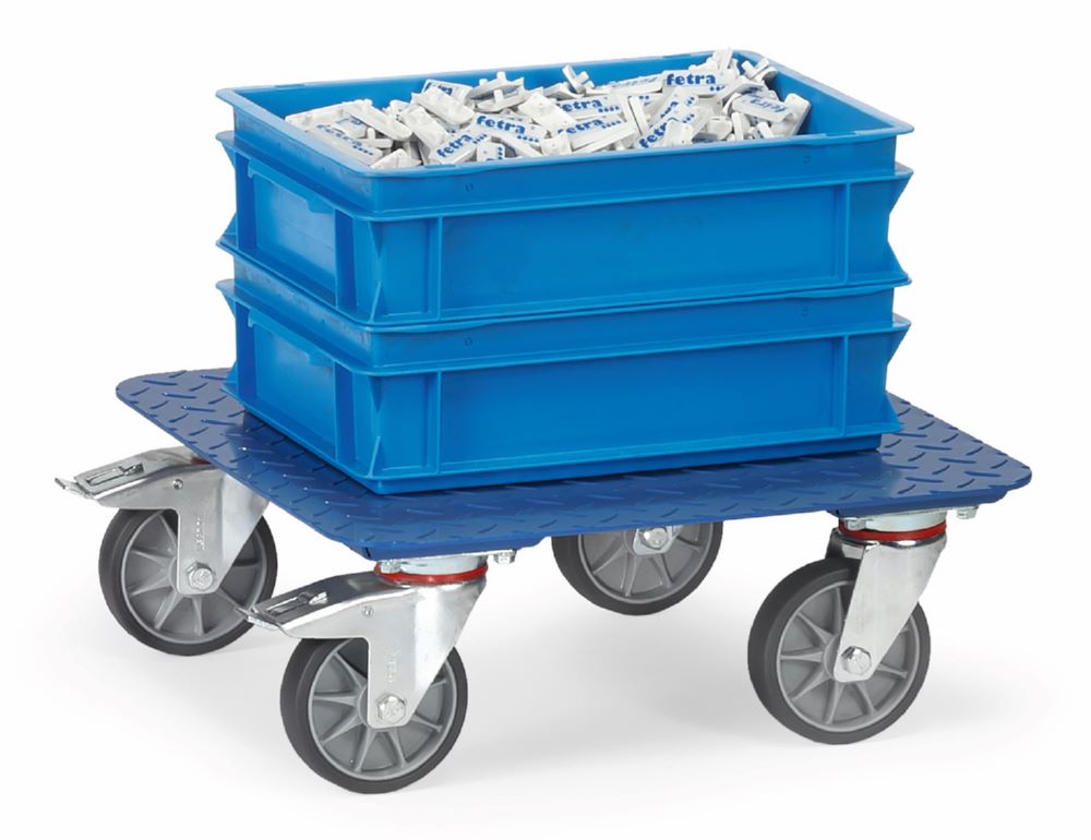 Produktbild Fetra Kistenroller 1167 Riffelblech 500 x 185 x 500 mm bild 2