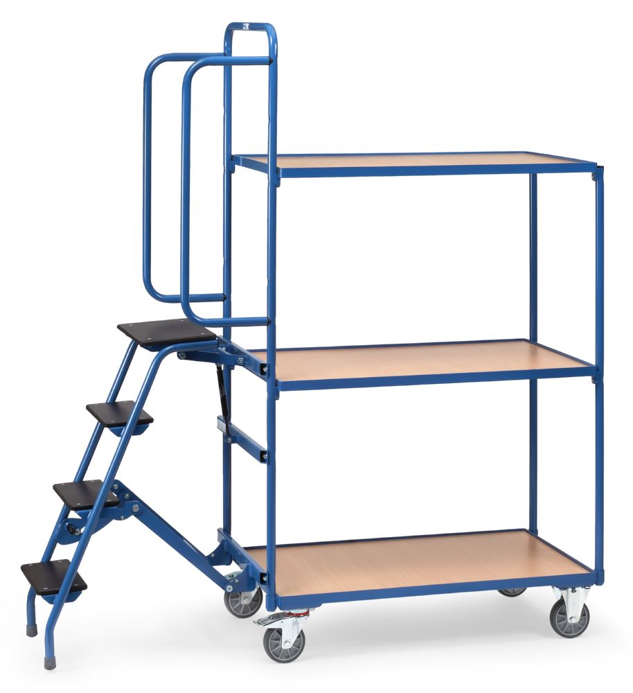 Produktbild Fetra Kommissionierwagen 2107 Maße 611 x 1880 x 1322 mm