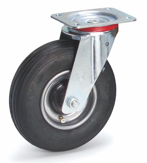 Produktbild Fetra Lenkrolle 220 x 70 mm auf Stahlblech-Felgen