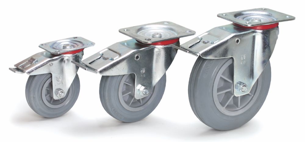 Produktbild Fetra Lenkrolle mit Feststeller 125 x 38 mm