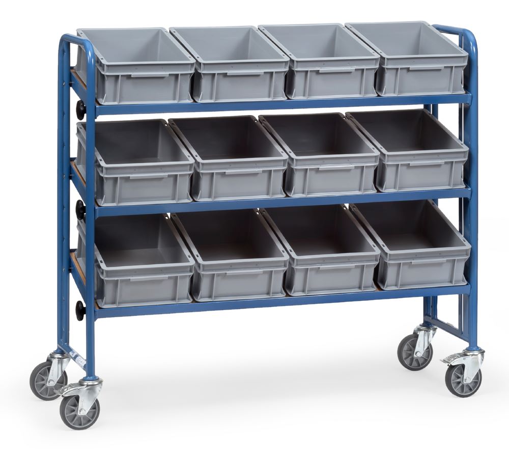 Produktbild Fetra Montagewagen 2884 mit 4 Lenkrollen 477 x 1197 x 1355 mm