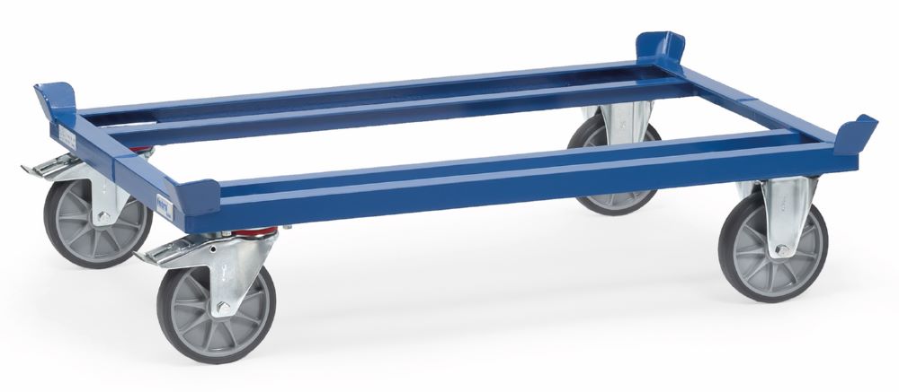 Produktbild Fetra Paletten-Fahrgestell 22799 2 Lenk- und 2 Bockrollen TPE-Bereifung
