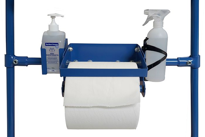 Produktbild FETRA Papierrollenhalter Zubehör Tischwagen 800 mm breit bild 2