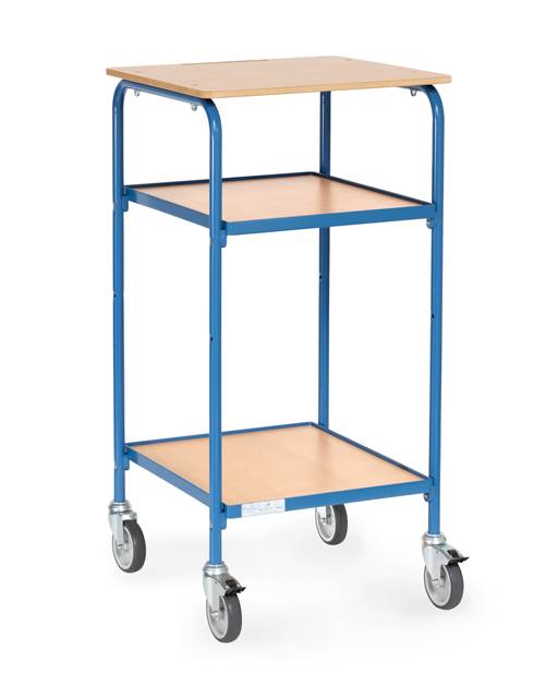 Produktbild Fetra Rollpult mit Schreibfläche und 2 Ablageböden 600 x 500 mm