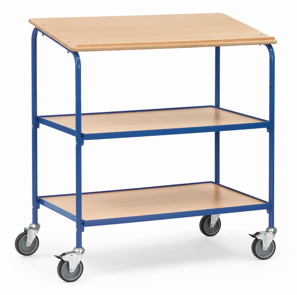 Produktbild Fetra Rollpult 5837 Transportagen 3 Etagen 1105 x 1195 x 610 mm
