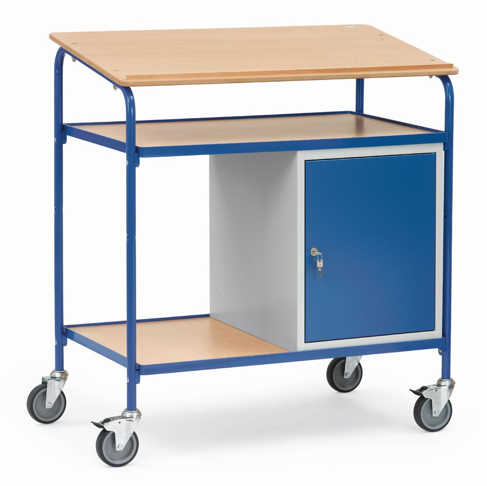 Produktbild Fetra Rollpult 5838 mobiler Arbeitsplatz 1105 x 1195 x 610 mm