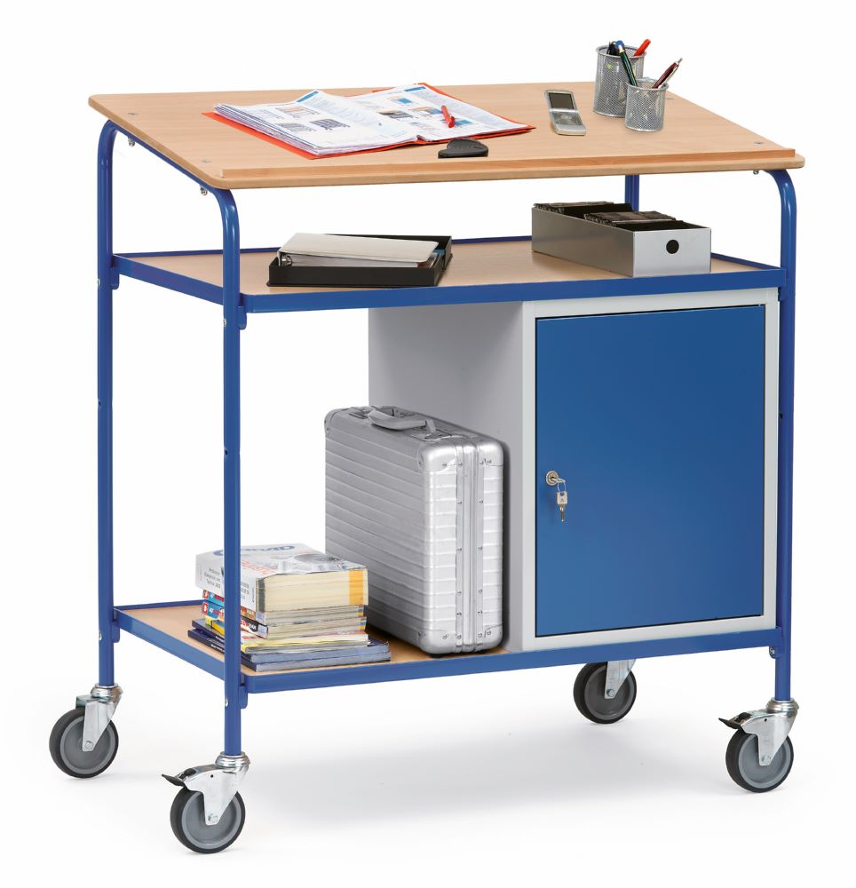 Produktbild Fetra Rollpult 5838 mobiler Arbeitsplatz 1105 x 1195 x 610 mm bild 2