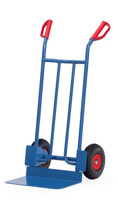 Produktbild FETRA Sackkarre B1116P Tragkraft 250 kg blau RAL 5007