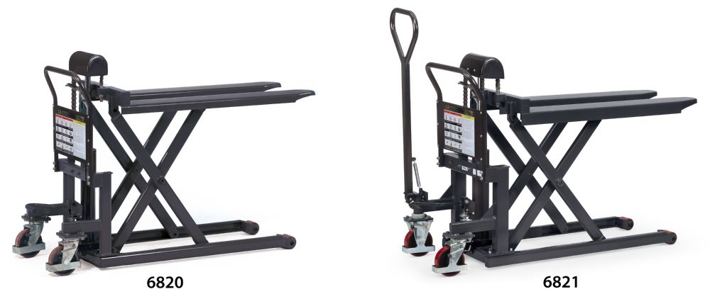 Produktbild Fetra Scheren-Hubwagen 6821 - 1 Tonne Gabellänge 1115 mm bild 2