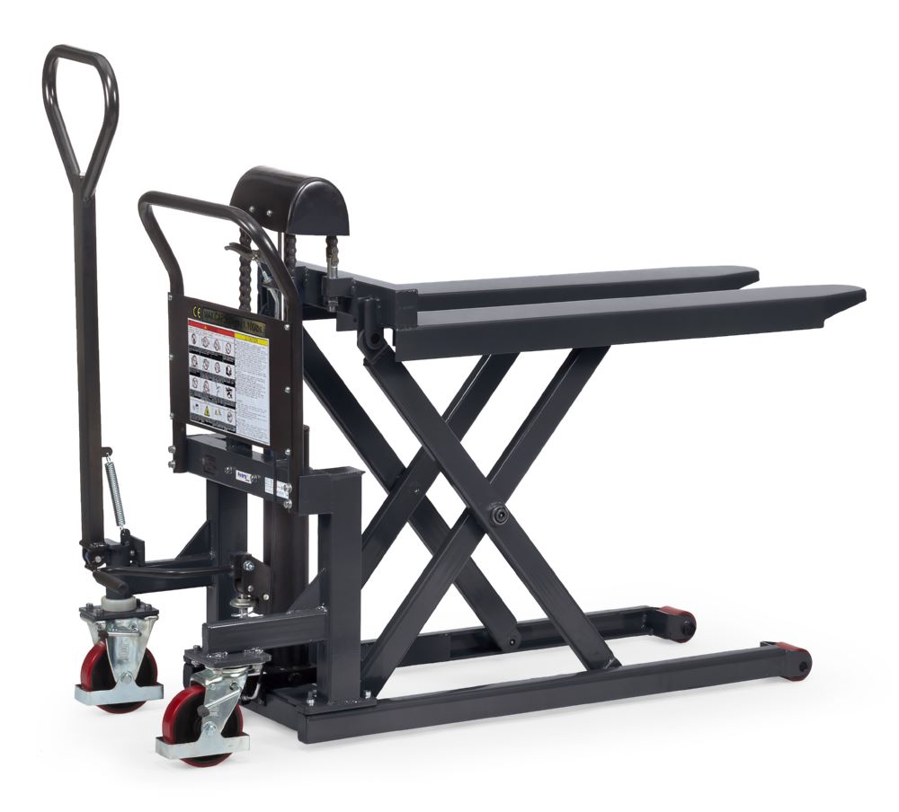 Produktbild Fetra Scheren-Hubwagen 6821 - 1 Tonne Gabellänge 1115 mm