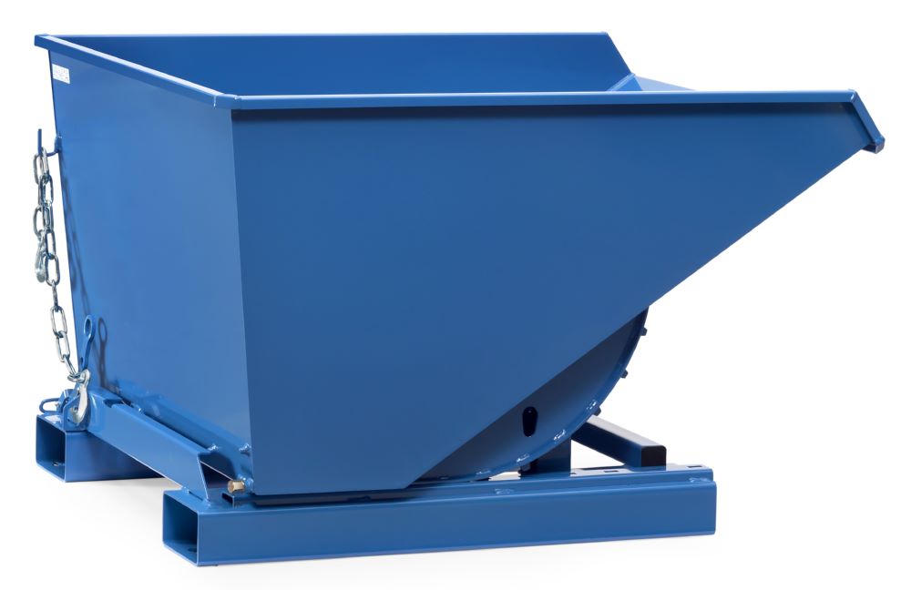 Produktbild Fetra Selbstkipper 6030 RAL5007 Maße 731 x 833 x 1294 mm