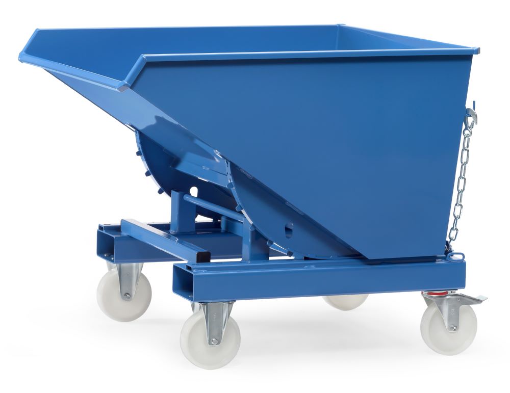 Produktbild Fetra Selbstkipper 6120 RAL5007 Maße 1222 x 1127 x 1755 mm bild 3