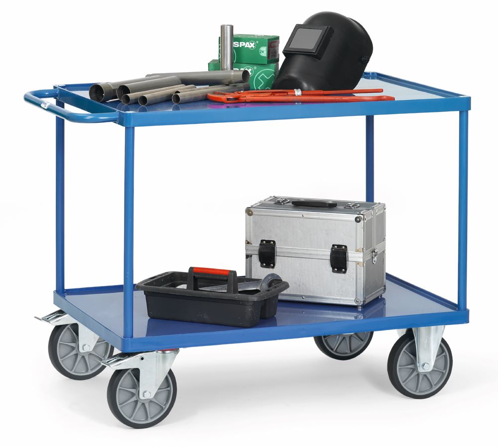 Produktbild Fetra Tischwagen 2400W Stahlblech Wanne bild 2