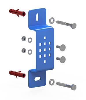 Produktbild Fetra Wandbefestigungsset für Desinfektionsmittel-Halterung