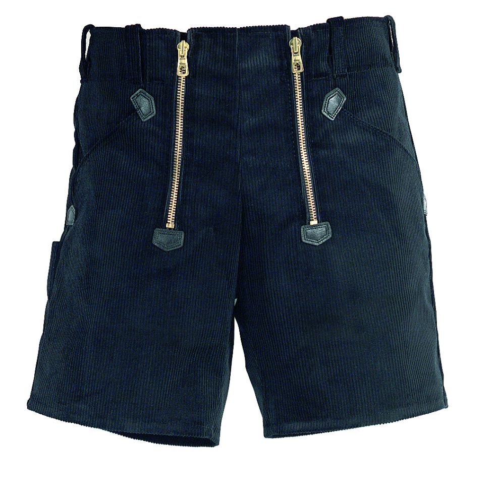 Produktbild FHB HANS Zunft-Shorts Genuacord, schwarz, Gr. 58