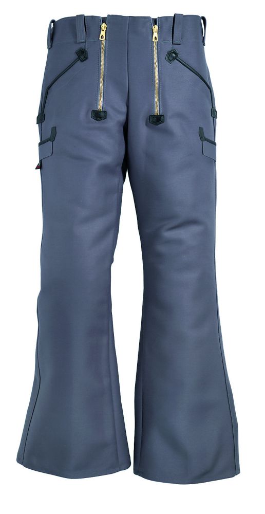 Produktbild FHB INGO Zunfthose Zwirn-Doppel-Pilot, grau, Gr. 64