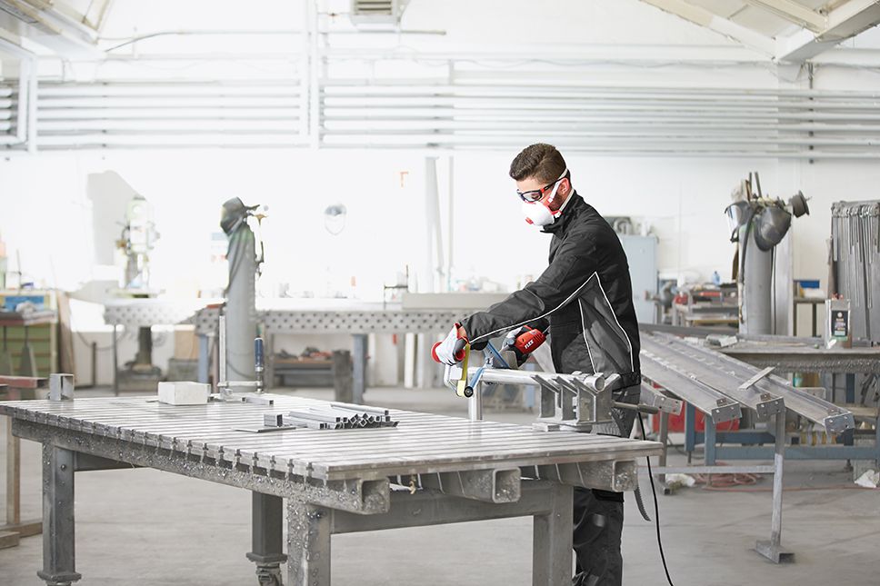 Produktbild FLEX Satiniermaschine und Rohrbandschleifer TRINOXFLEX im Set bild 3