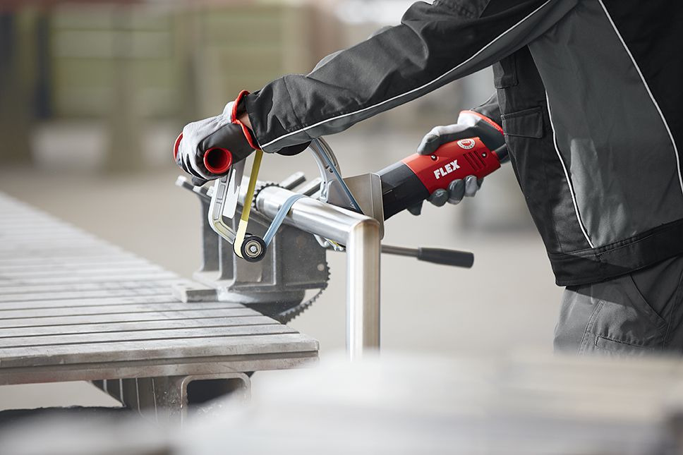 Produktbild FLEX Satiniermaschine und Rohrbandschleifer TRINOXFLEX im Set bild 5