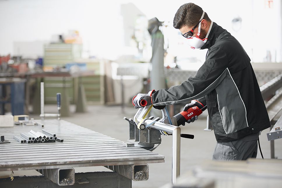 Produktbild FLEX Satiniermaschine und Rohrbandschleifer TRINOXFLEX im Set bild 6