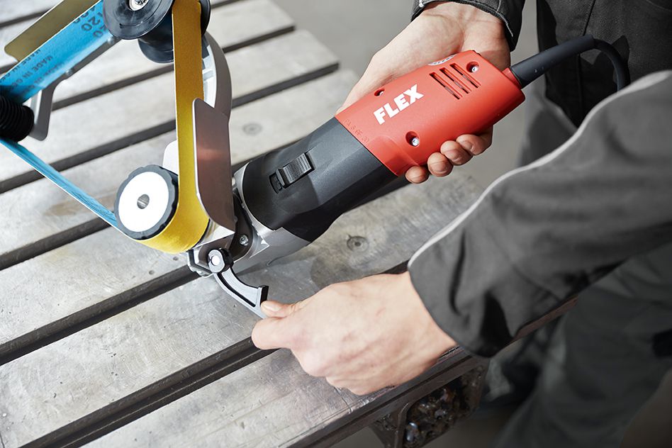 Produktbild FLEX Satiniermaschine und Rohrbandschleifer TRINOXFLEX im Set bild 8