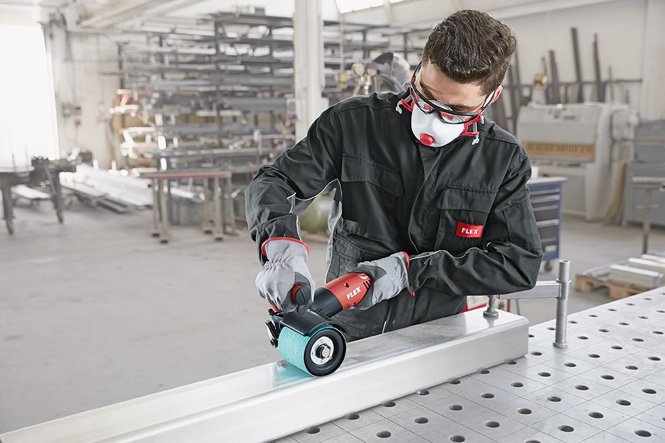 Produktbild FLEX Satiniermaschine und Rohrbandschleifer TRINOXFLEX im Set bild 9