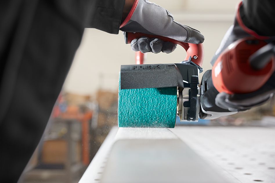 Produktbild FLEX Satiniermaschine und Rohrbandschleifer TRINOXFLEX im Set bild 12