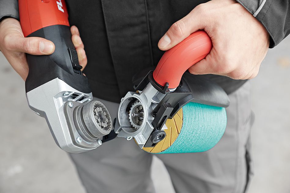 Produktbild FLEX Satiniermaschine und Rohrbandschleifer TRINOXFLEX im Set bild 15