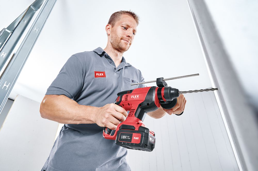 Produktbild FLEX Akku Kombi-Bohrhammer 18,0 V bild 4
