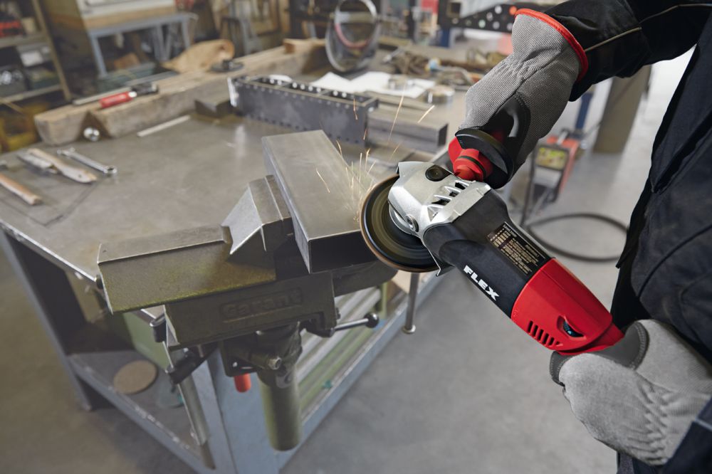 Produktbild FLEX 1400 Watt Winkelschleifer mit variabler Drehzahl, 125 mm bild 3