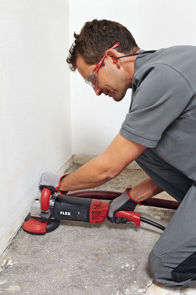 Produktbild FLEX Kraftvoller 1800 Watt Sanierungsschleifer LD 18-7 125 R, Kit PKD-Jet bild 4