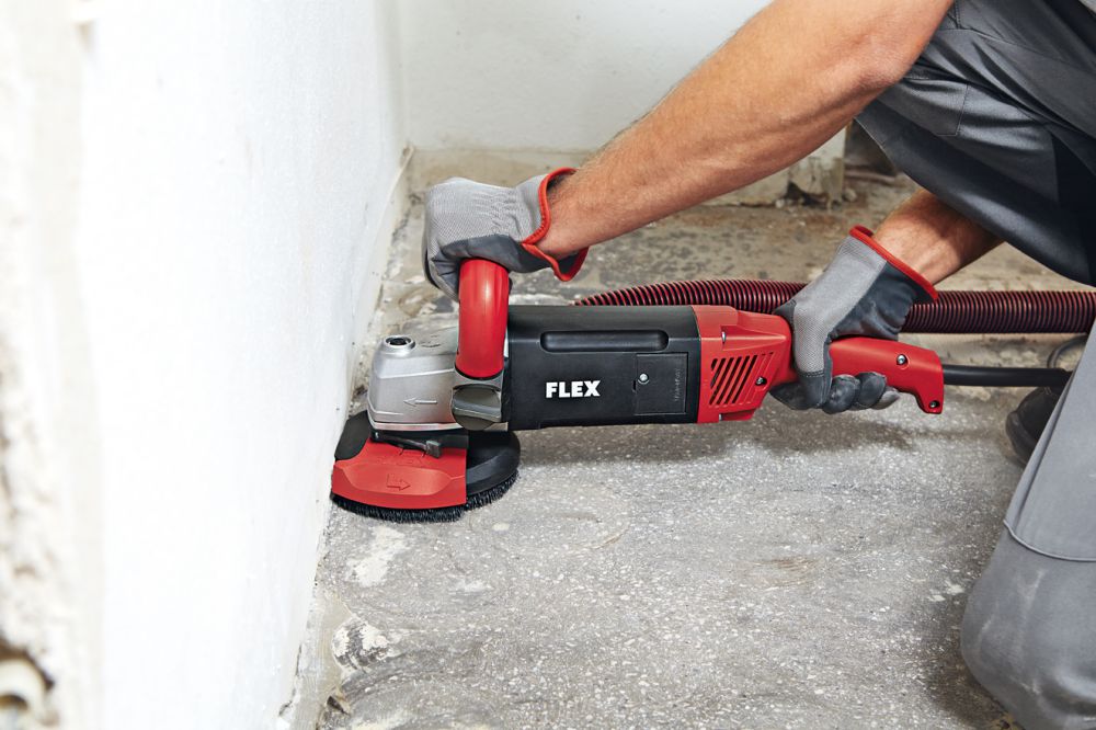 Produktbild FLEX Kraftvoller 1800 Watt Sanierungsschleifer LD 18-7 125 R, Kit PKD-Jet bild 6